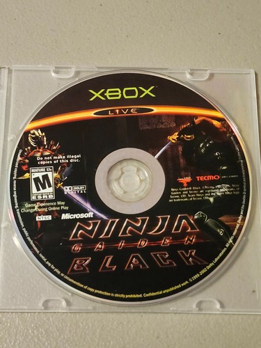 Ninja gaiden black microsoft - black, (microsoft
