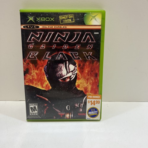 Ninja gaiden black xbox - black, cib