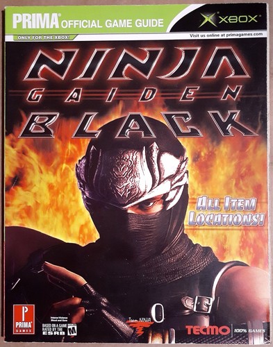 Ninja gaiden black - prima, xbox