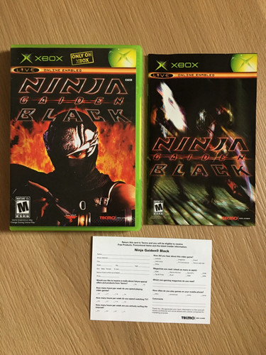 Ninja gaiden black - black, microsoft
