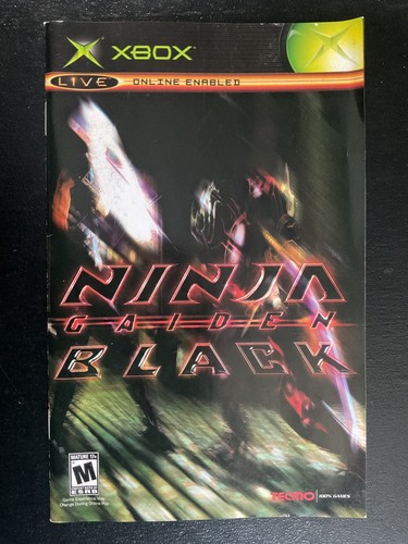 Ninja gaiden black microsoft - ninja,