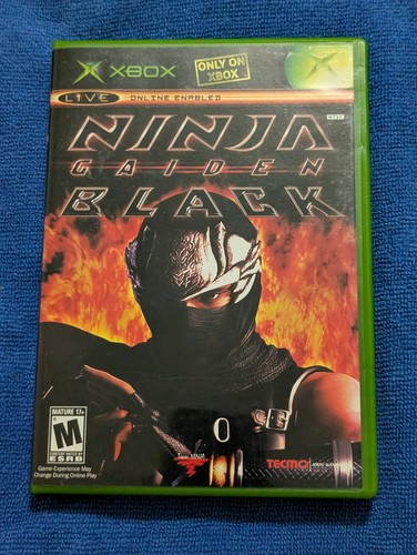 Ninja gaiden black cib - black, xbox