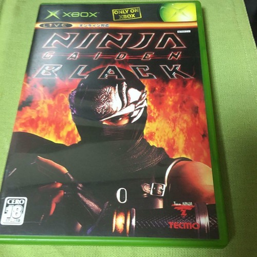 Xbox ninja gaiden black - ninja,