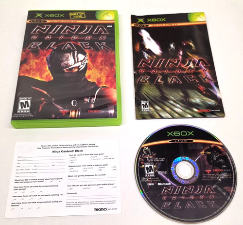 Ninja gaiden black microsoft - gaiden, (microsoft