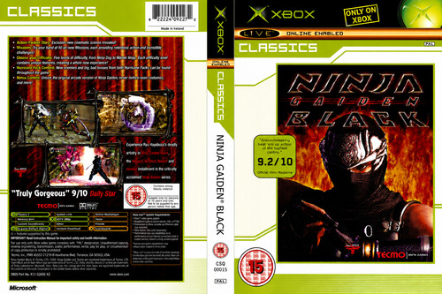 Ninja gaiden custodia gioco - ninja,