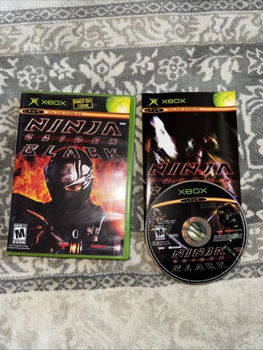 Ninja gaiden black cib xbox - gaiden,